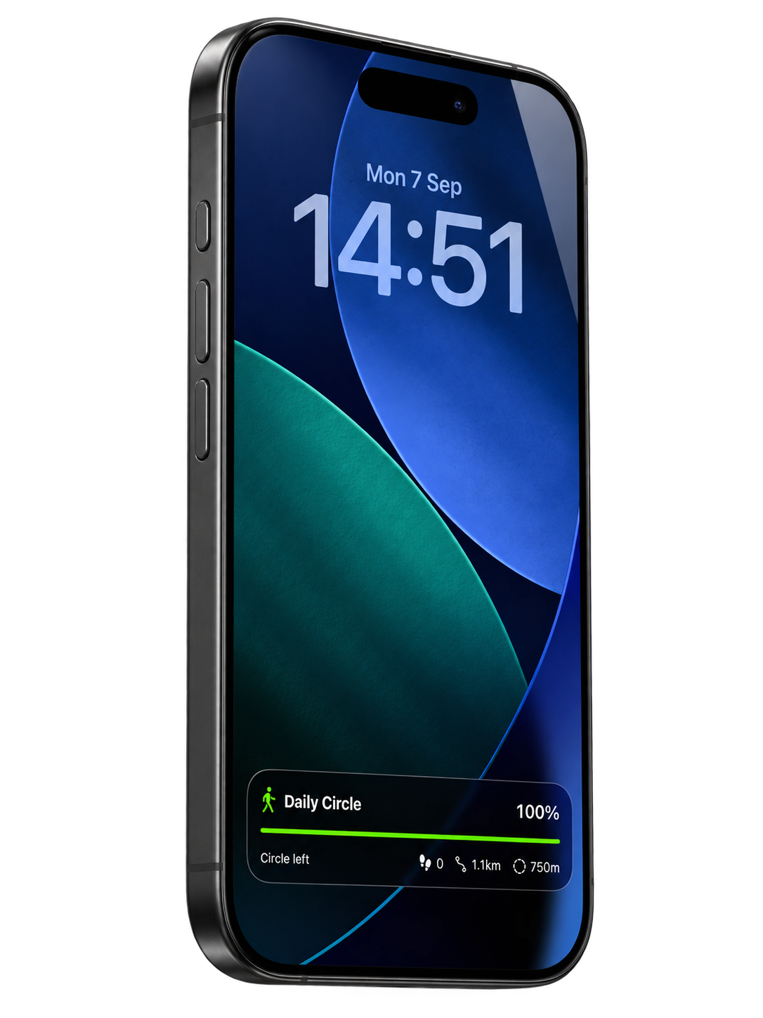 STEPOOO lock screen notifications and Daily Circle Live Activity